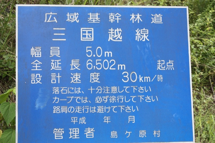 三国越林道