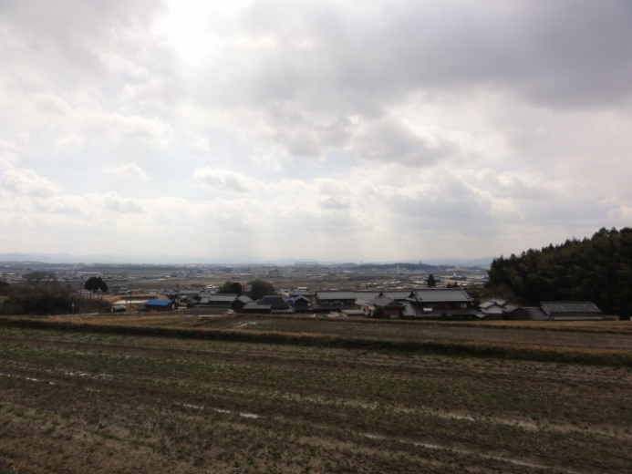 外山地区からの眺め