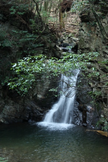 青山高原　名もなき滝
