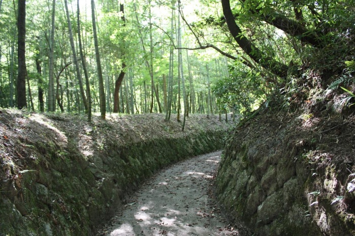 岩倉峡公園　散歩道（発電所跡）
