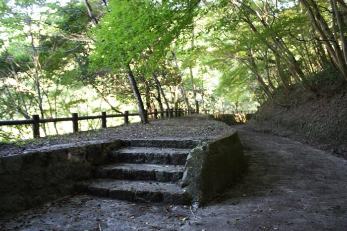 岩倉峡公園　散歩道（発電所跡）