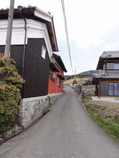 坂之下地区のまちなみ