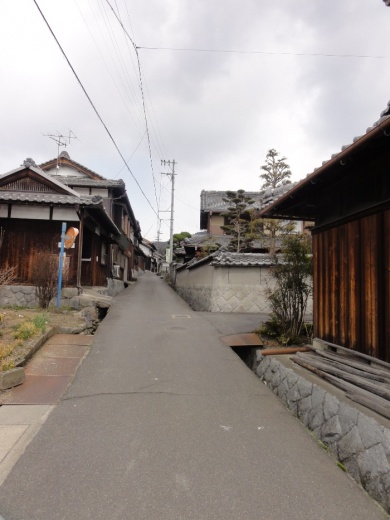 坂之下地区のまちなみ