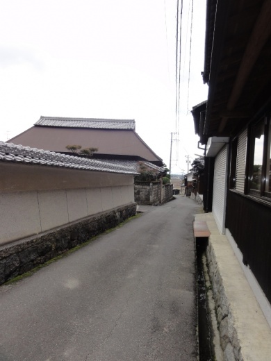 坂之下地区のまちなみ
