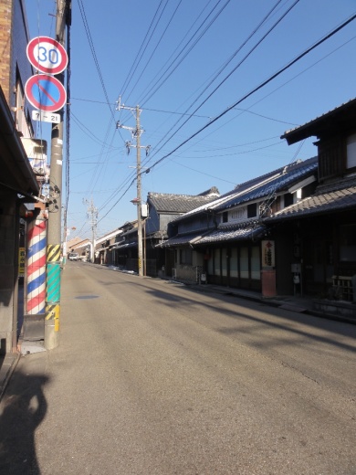 伊賀街道(農人町)