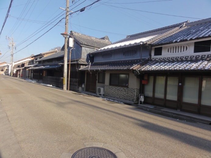 伊賀街道(農人町)