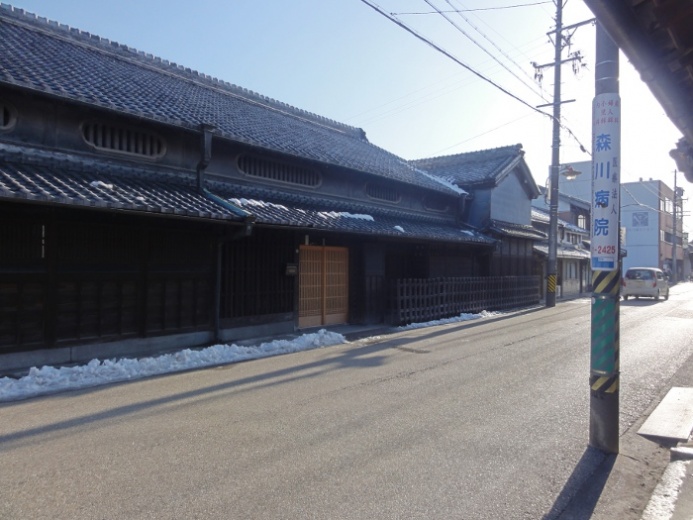 伊賀街道(農人町)