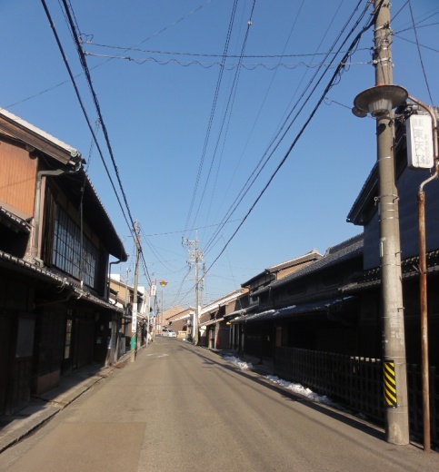 伊賀街道(農人町)