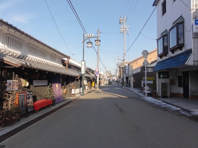 伊賀街道(農人町)