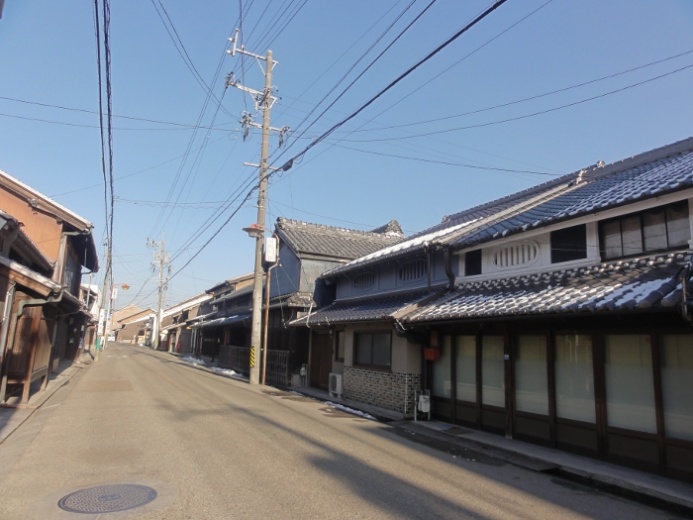 伊賀街道(農人町)