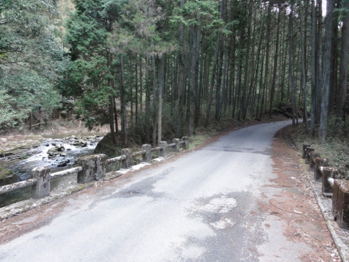阿清水（あしょうず）川街道