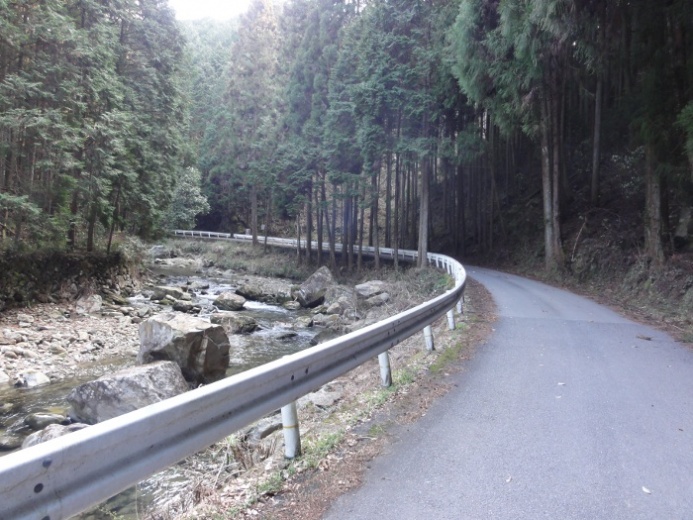 阿清水（あしょうず）川街道
